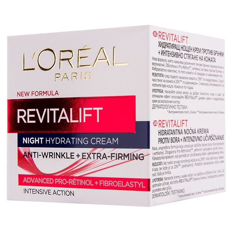 L\'Oréal  DERMO REVITALIFT Нощен крем 50мл