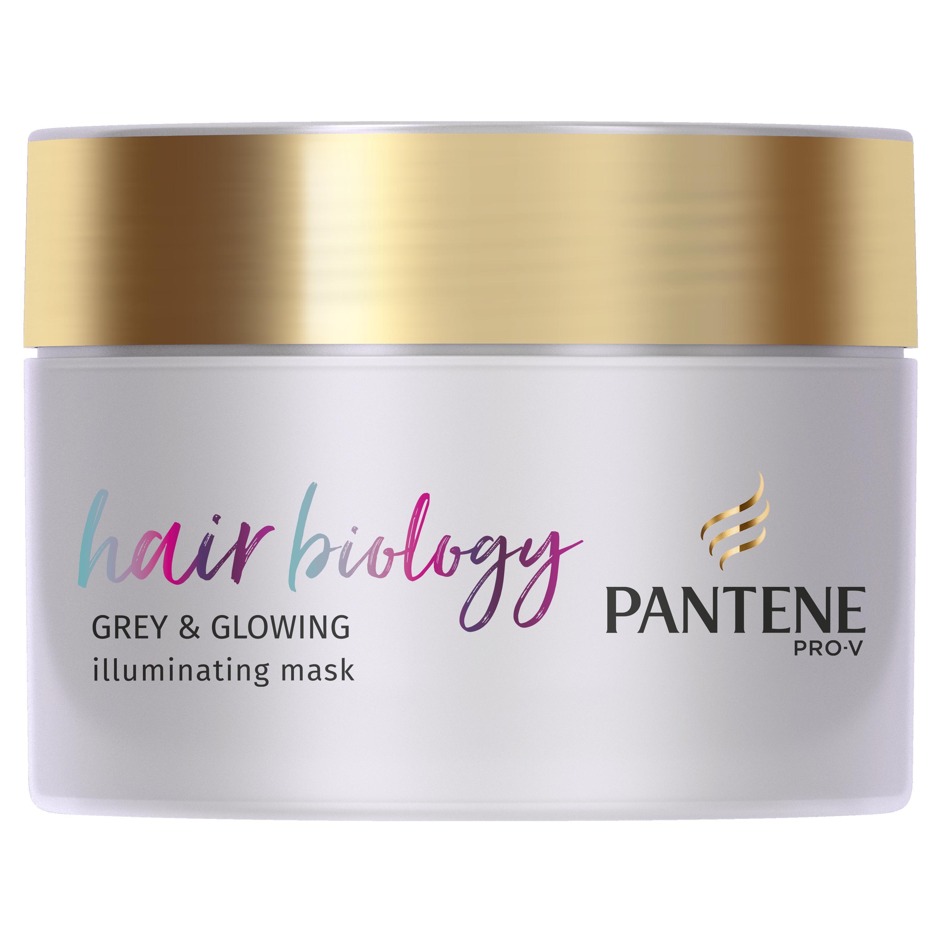 Pantene Hair Biology Grey & Glowing Маска за коса