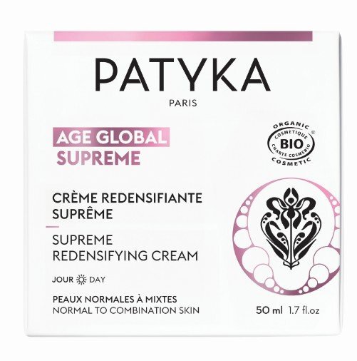 Patyka Age Global Supreme Уплътняващ крем за лице за нормална към комбинирана кожа