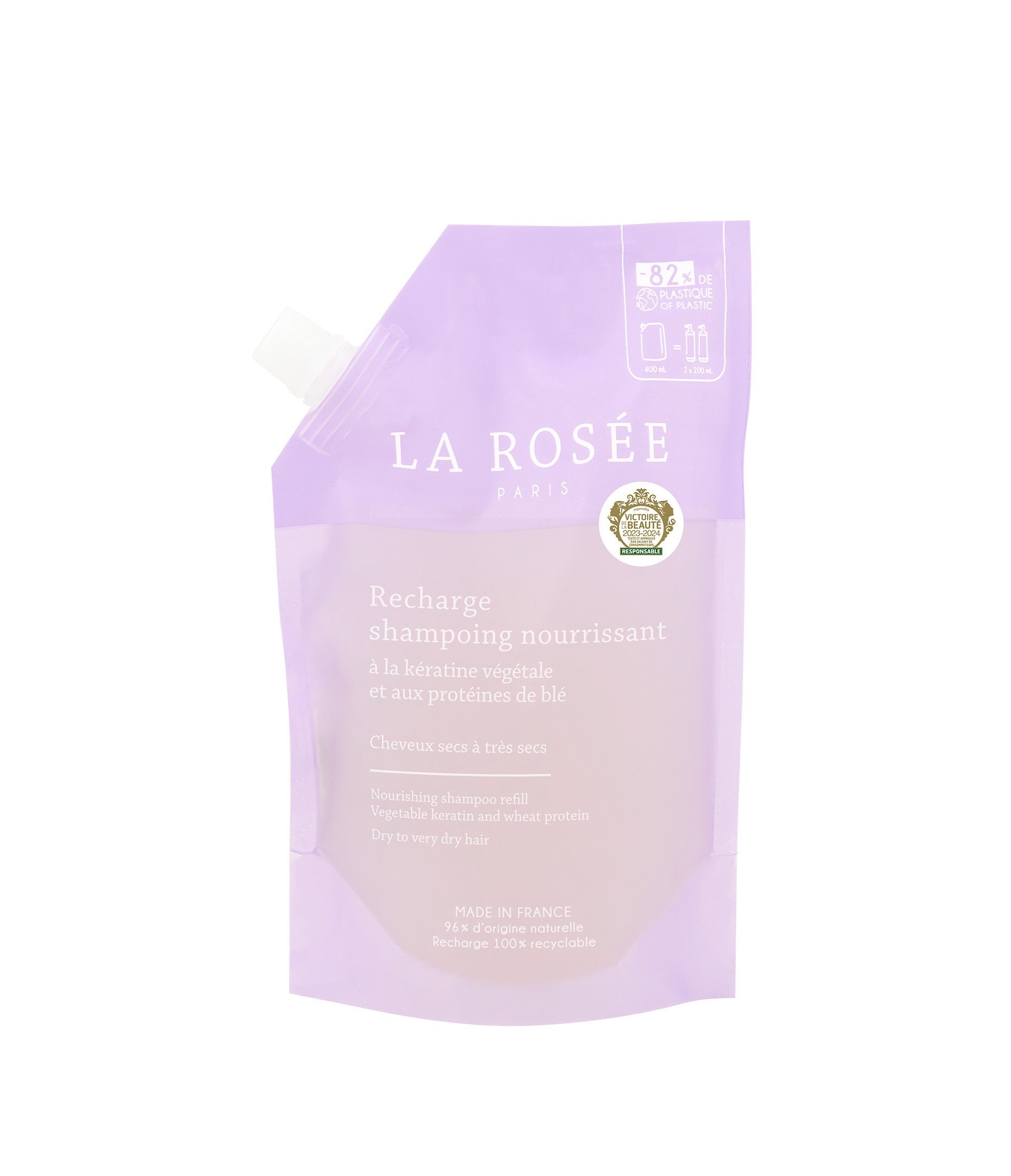 La Rosee Подхранващ шампоан за суха коса