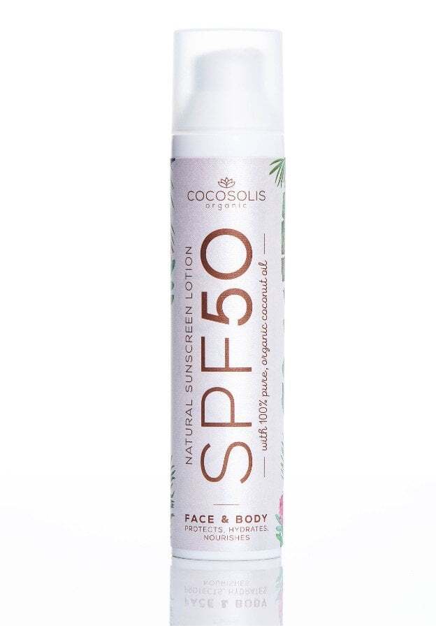 Cocosolis SPF50 Natural Sunscreen Lotion Натурален слънцезащитен лосион