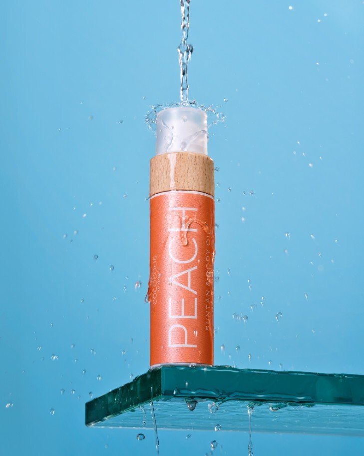 Cocosolis Peach Suntan & Body Oil Био масло за бърз и наситен тен