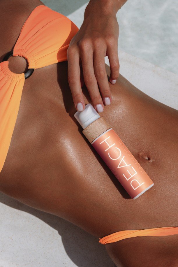 Cocosolis Peach Suntan & Body Oil Био масло за бърз и наситен тен