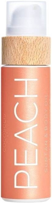 Cocosolis Peach Suntan & Body Oil Био масло за бърз и наситен тен