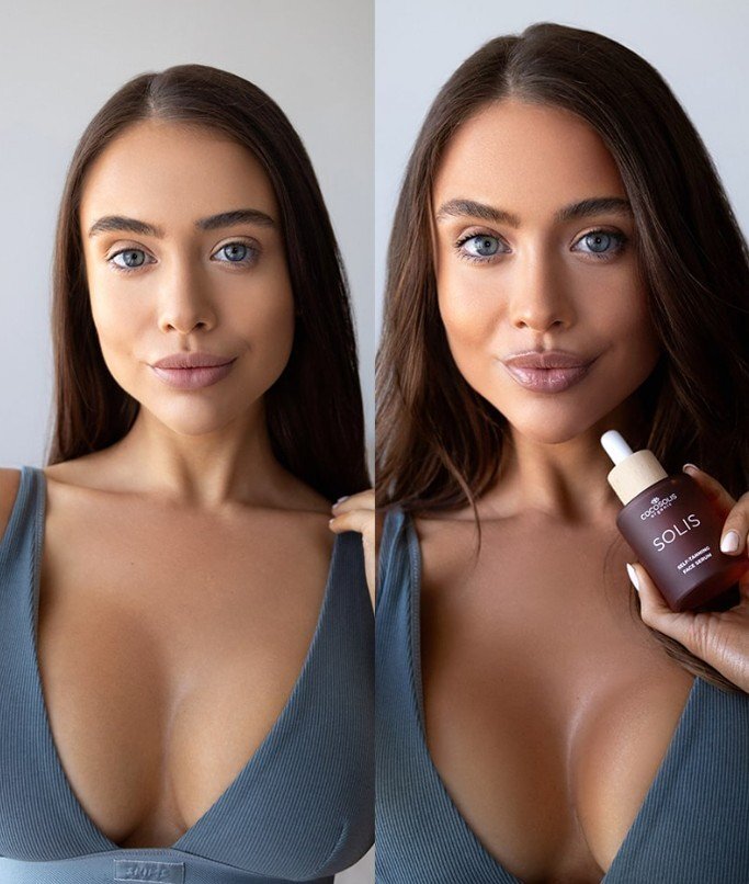 Cocosolis Solis Self-tanning Face Serum Автобронзиращ серум за лице