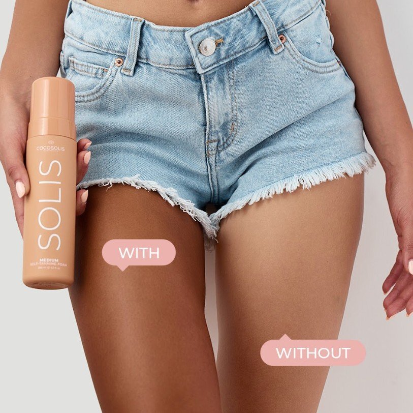 Cocosolis Solis Medium Self-Tanning Foam Натурална автобронзираща пяна