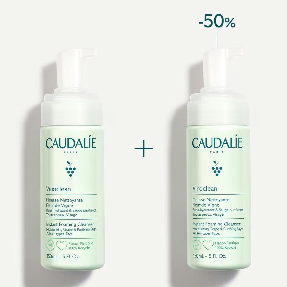 Caudalie Vinoclean Почистваща пяна за лице