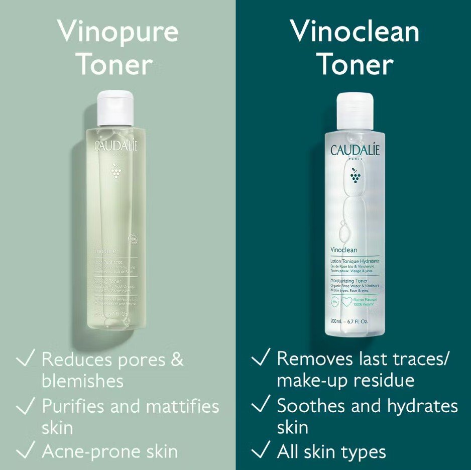 Caudalie Vinoclean Хидратиращ Тоник за лице