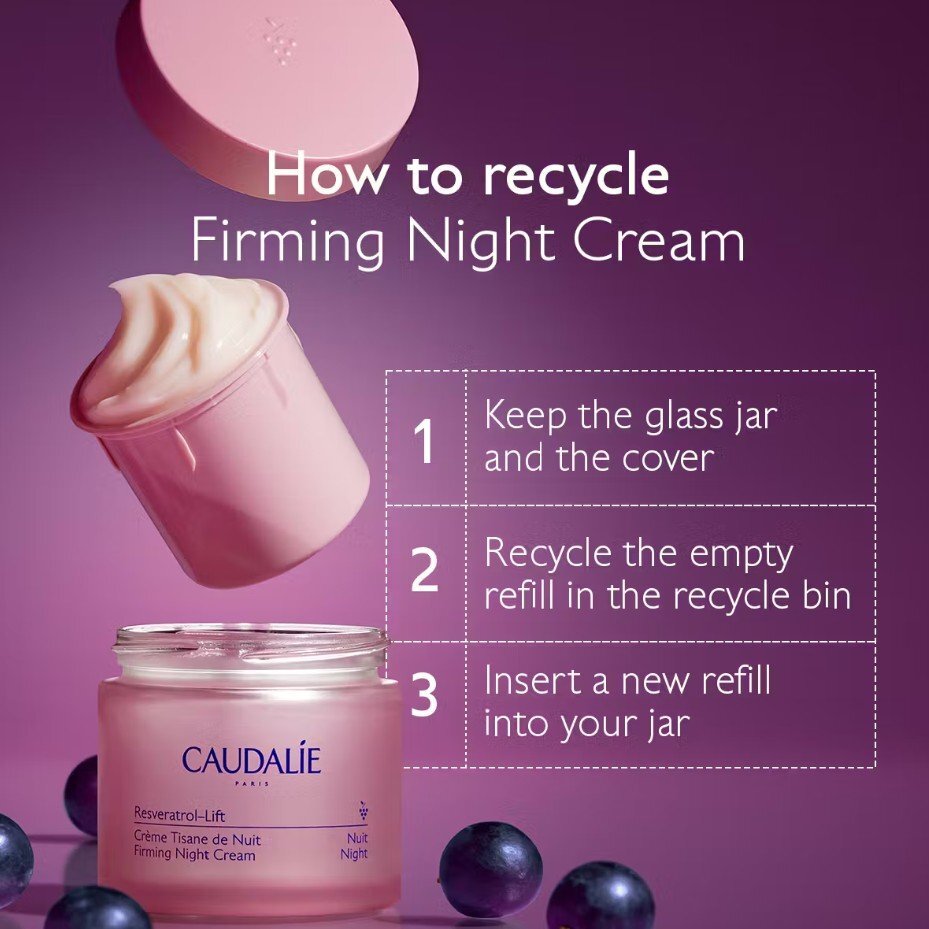 Caudalie Resveratrol-Lift Стягащ нощен крем за лице