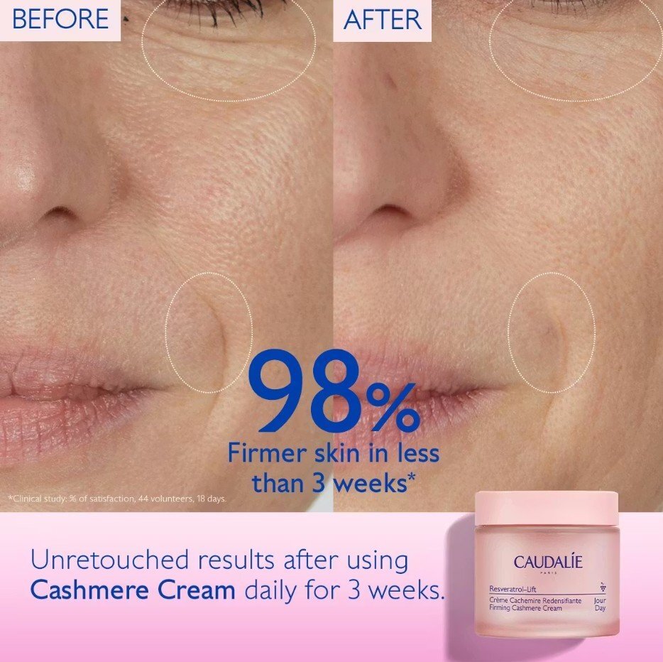 Caudalie Resveratrol-Lift Стягащ кашмирен крем за лице