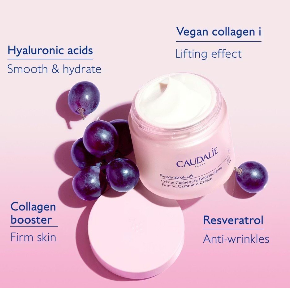 Caudalie Resveratrol-Lift Стягащ кашмирен крем за лице