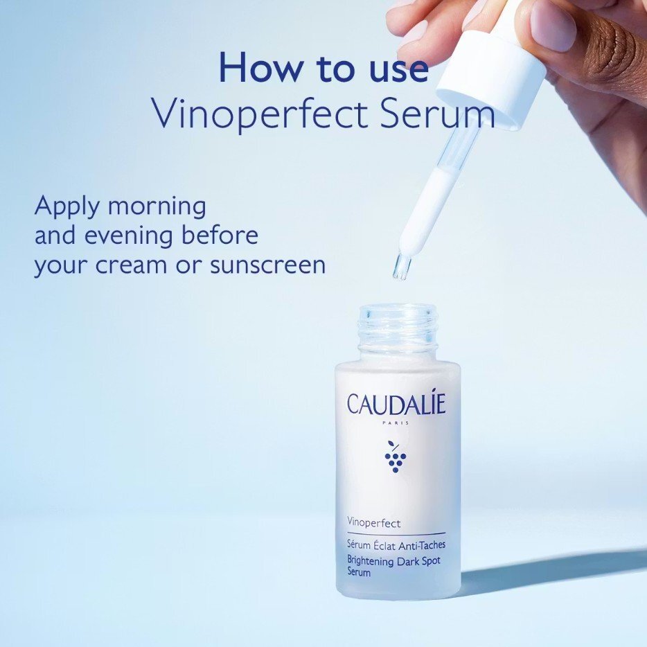 Caudalie Vinoperfect Озаряващ серум против тъмни петна