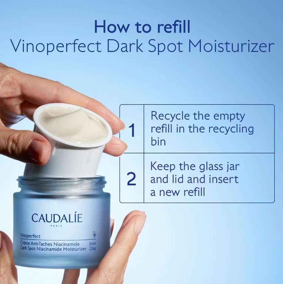 Caudalie Vinoperfect Дневен крем за лице против тъмни петна