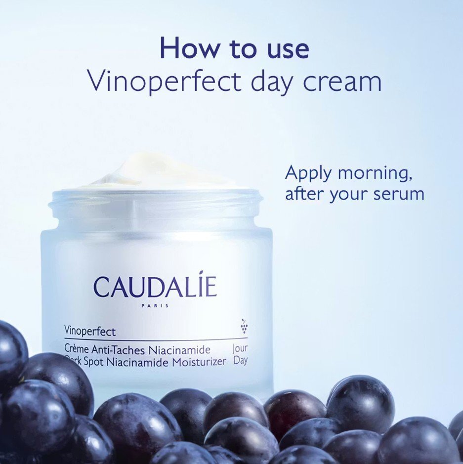Caudalie Vinoperfect Дневен крем за лице против тъмни петна