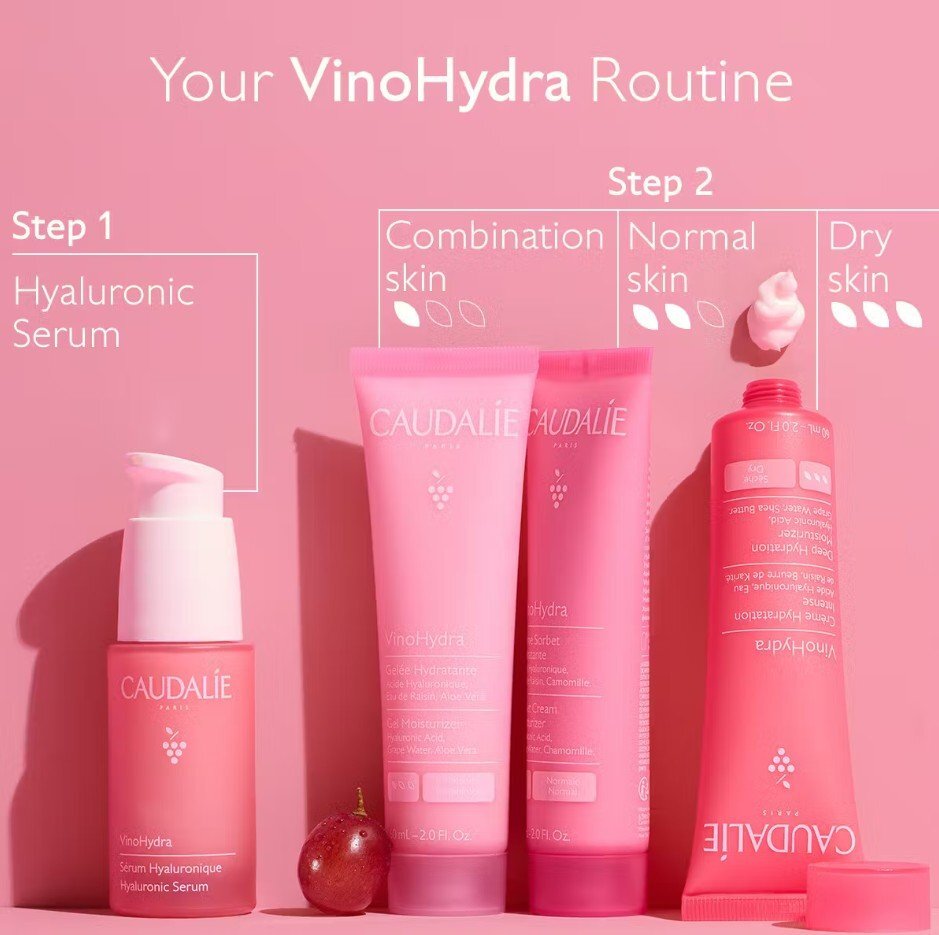 Caudalie VinoHydra Хидратиращ крем за лице сорбе
