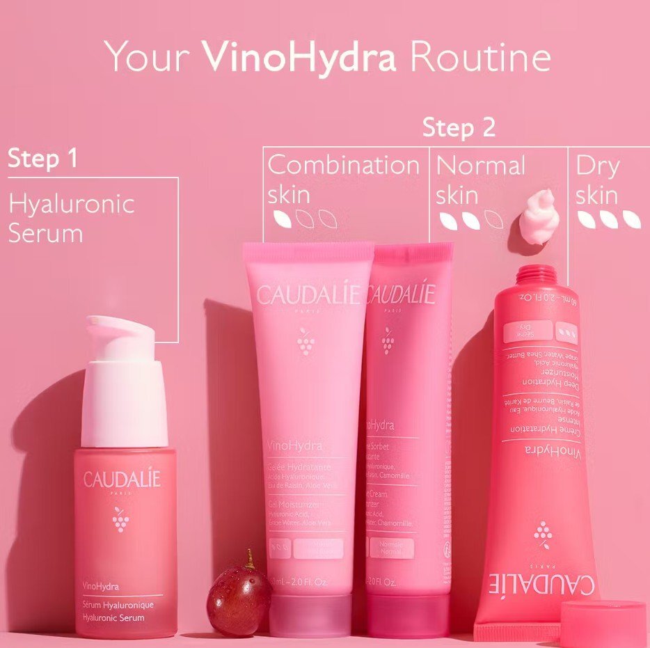 Caudalie VinoHydra Хидратиращ гел за лице