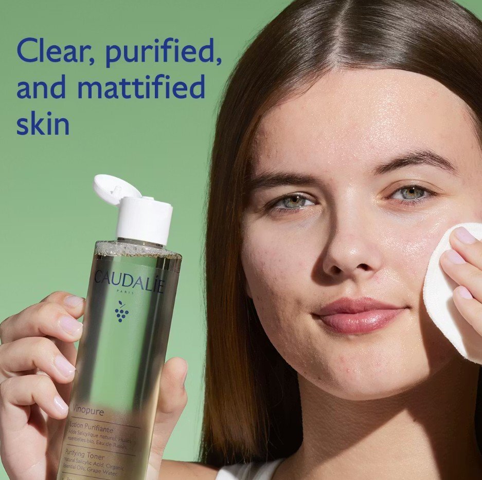 Caudalie Vinopure Purirying Toner Почистващ матиращ тоник за лице
