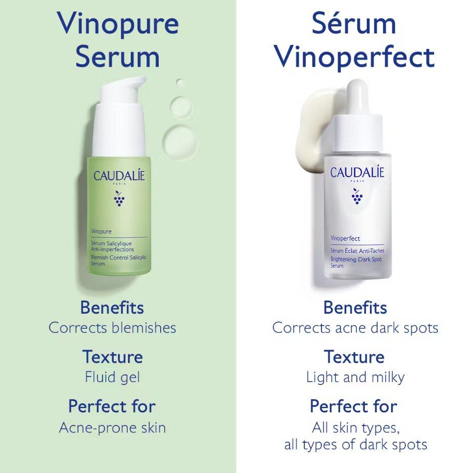 Caudalie Vinopure Салицилов серум против несъвършенства