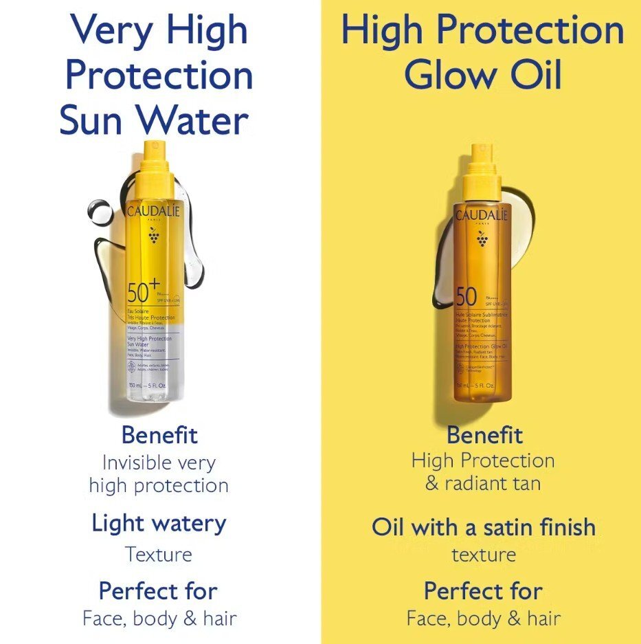 Caudalie Vinosun Озаряващо олио с висока защита SPF50