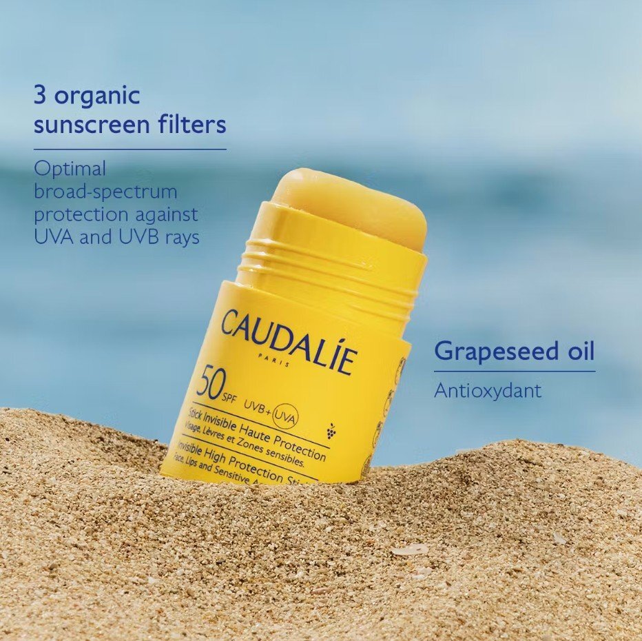 Caudalie Vinosun Невидим стик SPF50