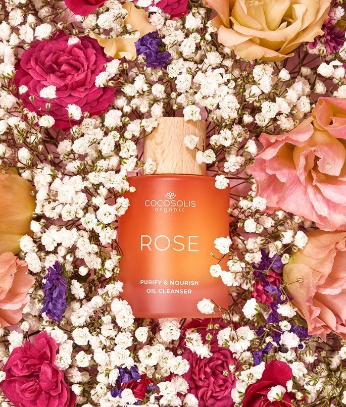 Cocosolis ROSE Purify & Nourish Oil Cleanser Почистващо масло за лице