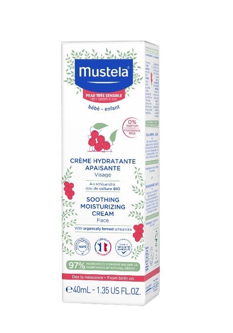 Mustela Крем за лице за чувствителна кожа