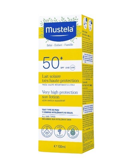 Mustela Suncare Слънцезащитен лосион SPF50+
