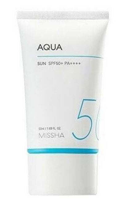 Missha Aqua Sun Слънцезащитен гел с охлаждащ ефект SPF50+