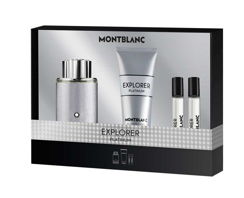 Mont Blanc Explorer Platinum Подаръчен комплект за мъже