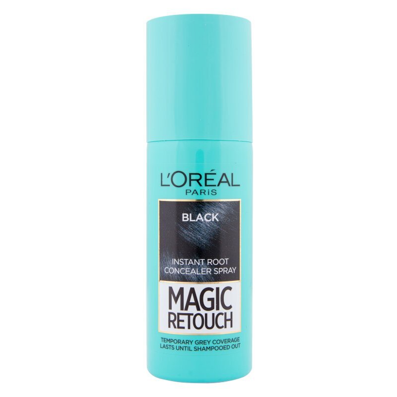 L\'Oréal  MAGIC RETOUCH Спрей за прикриване на бели корени 1 BLACK