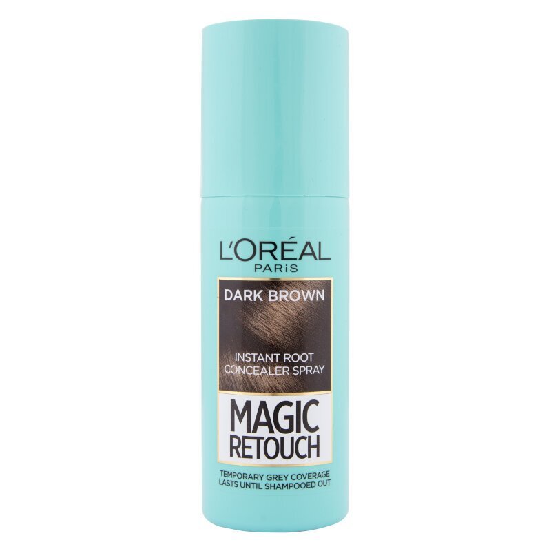 L\'Oréal  MAGIC RETOUCH Спрей за прикриване на бели корени 2 DARK BROWN