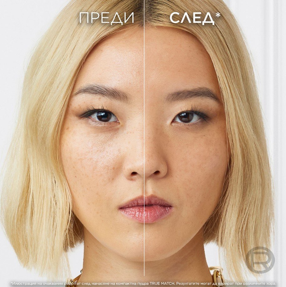 L’Oréal True Match Компактна пудра за естествено покритие
