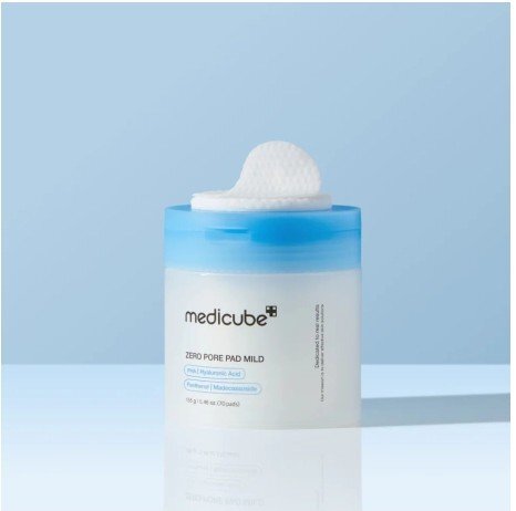 Medicube Zero Pore Pad Mild Двулицеви почистващи падове за лице