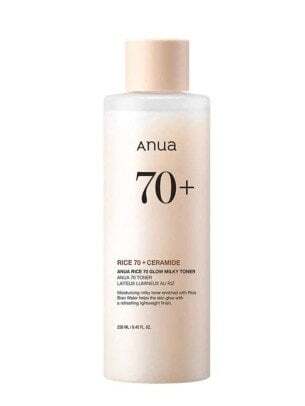 Anua Rice 70 Glow Milky Toner Тонер за лице