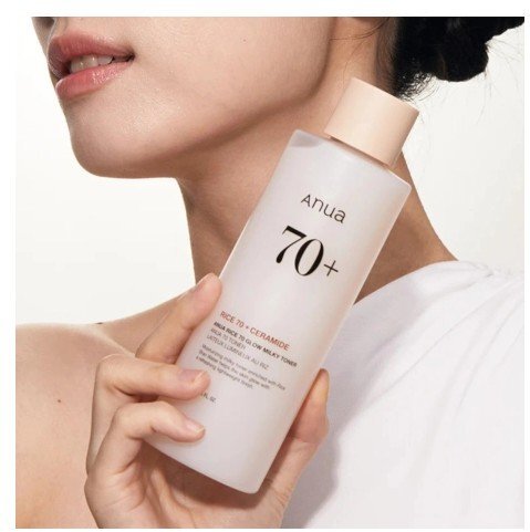 Anua Rice 70 Glow Milky Toner Тонер за лице