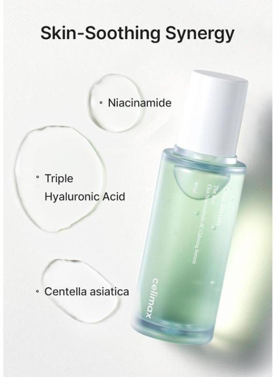 Celimax The Real Cica Niacinamide Ac Успокояващ серум за лице