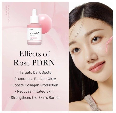 Medicube Pdrn Pink Peptide Serum Серум за лице