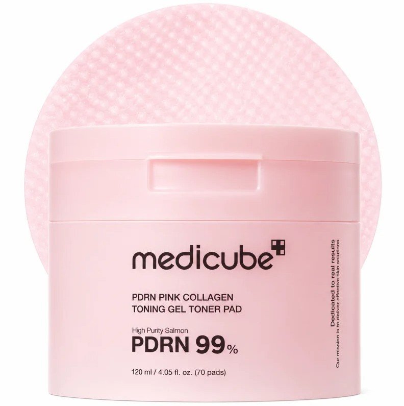 Medicube PDRN Pink Collagen Toning Gel Toner Pads Падове за лице