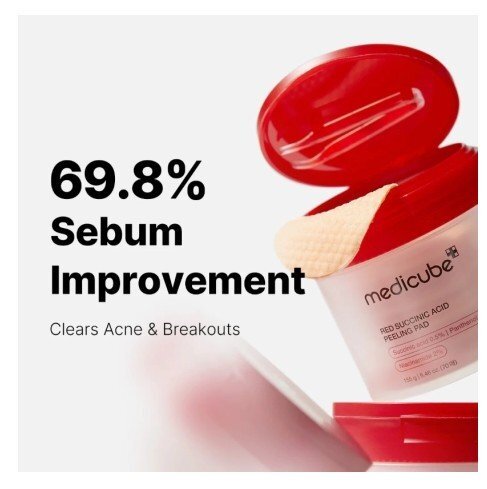 Medicube Red Succinic Peeling Pad Почистващи падове за лице