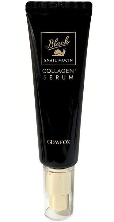 Glamfox Black Snail Mucin & Collagen Serum Серум за лице с охлювен секрет и колаген