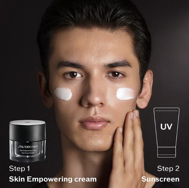 Shiseido Men Skin Empowering Cream Възстановяващ крем против бръчки