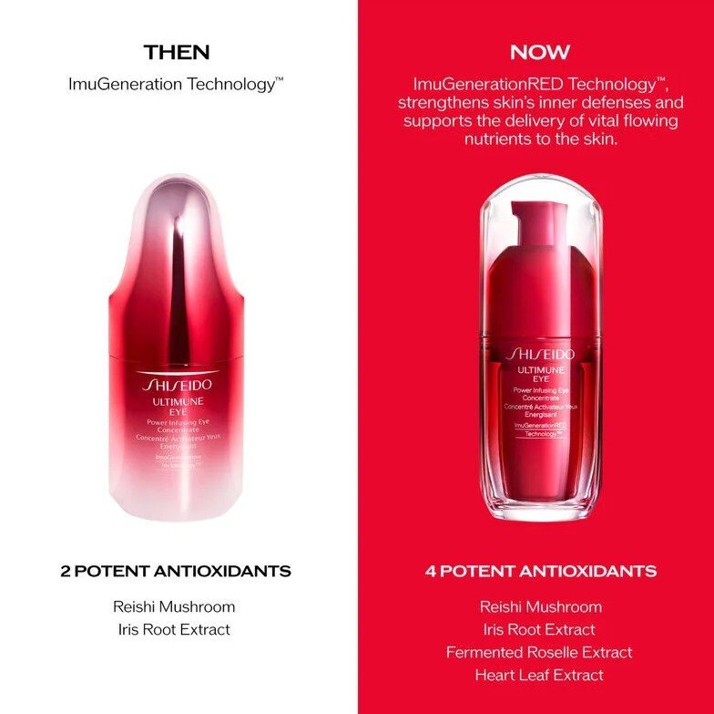 Shiseido Ultimune Power Infusing Eye Concentrate Енергизиращ и защитен концентрат за околоочната зона