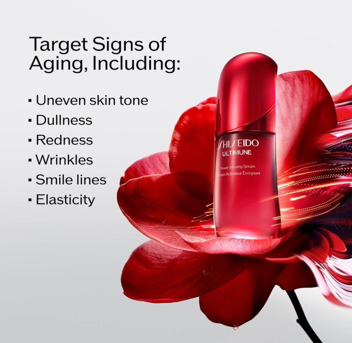Shiseido Ultimune Power Infusing Serum Серум за забавяне на стареенето