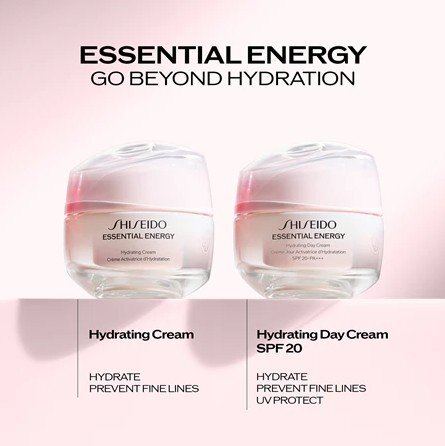 Shiseido Essential Energy Hydrating Day Cream SPF20 Дълбоко хидратиращ крем за лице