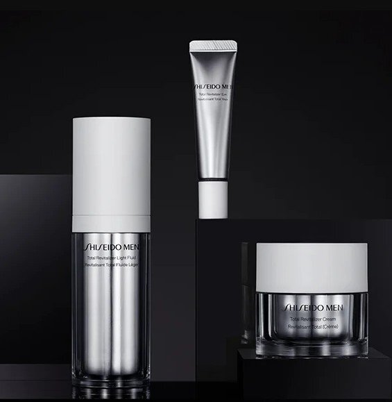 Shiseido Men Total Revitalizer Light Fluid Флуид против бръчки за мъже