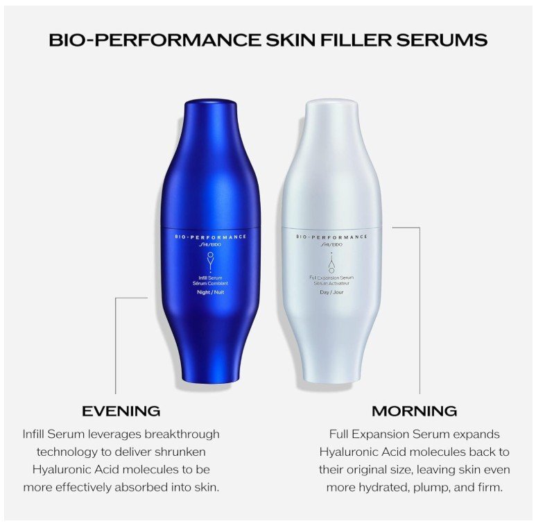 Shiseido Bio Performance Skin Filler Duo Serum Серум за лице