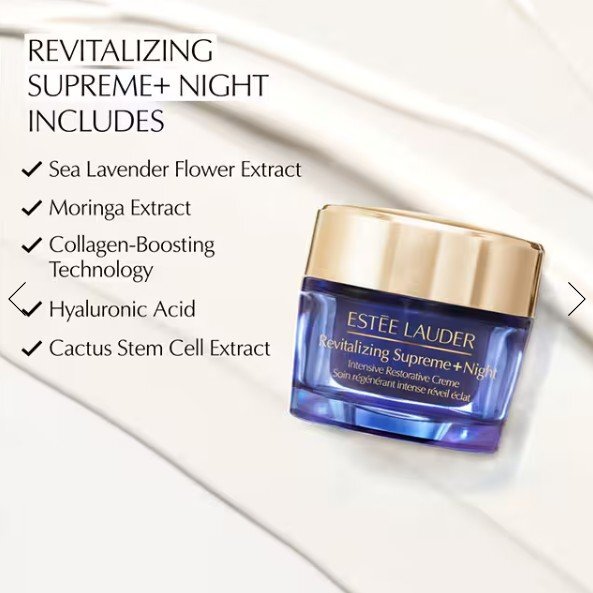 Estee Lauder Revitalizing Supreme+ Night Intensive Restorative Интензивен възстановяващ нощен крем