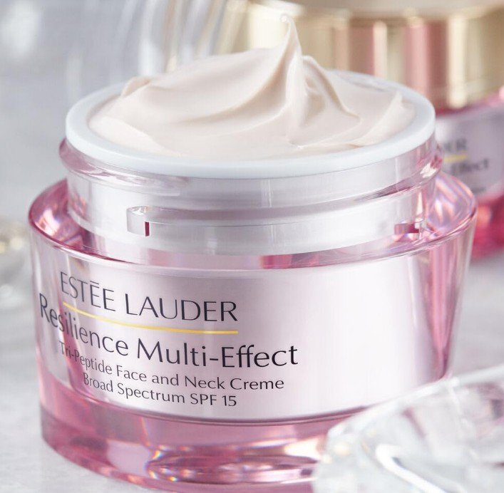 Estee Lauder Resilience Multi-Effect Tri-Peptide Face and Neck Creme SPF 15 Дневен крем за лице и шия за нормална кожа