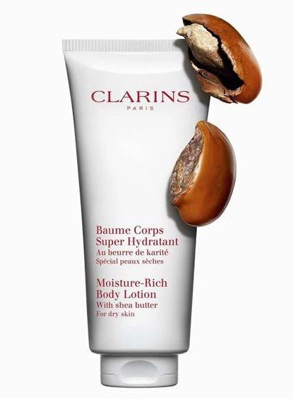 Clarins Moisture-Rich Body Lotion Овлажняващо мляко за тяло за суха кожа