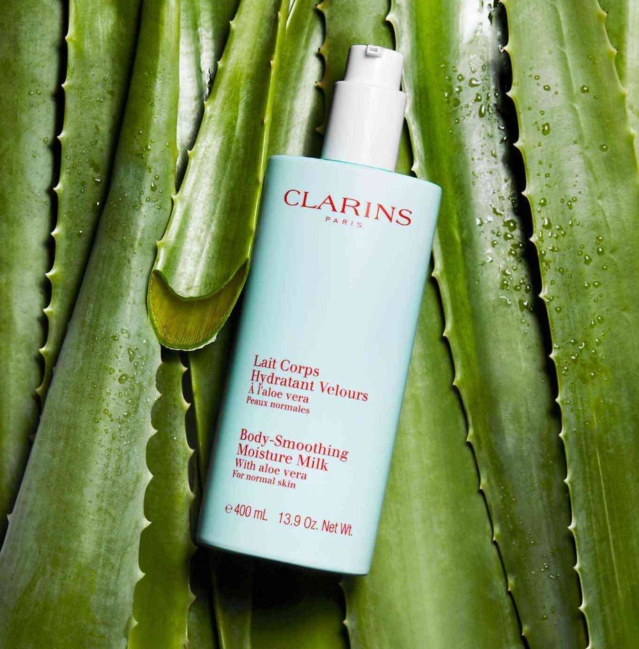 Clarins Body-Smoothing Moisture Milk with Aloe Vera Хидратиращо мляко за тяло